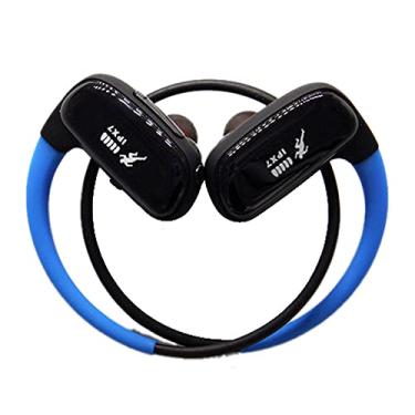 Imagem de Kiboule SM828 IPX7 Fones de ouvido à prova d'água sem fio BT 16 GB MP3 player intra-auricular de música estéreo fone de ouvido esportivo