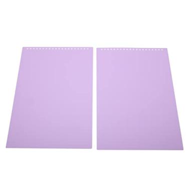 Imagem de Folhas Protetoras de Papel, 20 Unidades A4 20 Furos Protetores de Folhas Coloridas Capas de Encadernação Impermeáveis ​​removíveis, Máquina de Encadernação/selagem, Protetores de