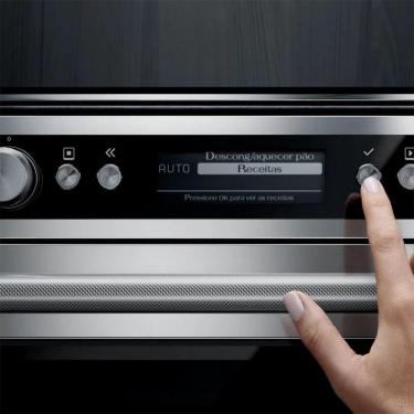 Imagem de Micro-ondas Brastemp Gourmand 40 Litros Inox 220v