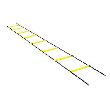 Imagem de Colaxi Cono de Treinamento de agilidade 8/12/16/20 Ladder Rung Velocidade pa Interior e Exterior, equipamentos pa Futebol Futebol Footwork, 4M 8 Junta