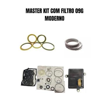 Imagem de Master kit com filtro do câmbio automático 09g moderno - TRANSNATION