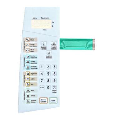 Imagem de Membrana teclado Para Microondas Panasonic Nnst 669 - TND