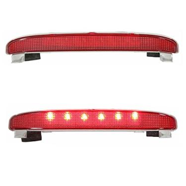 Imagem de Pzeelbe Terceira luz de freio traseira de montagem alta lâmpada de parada compatível com Honda Civic EX 2006-2011 cupê de 2 portas, 3ª luz de freio substituição # 32470-SVA-A01