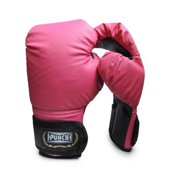 Imagem de Punch Home Luvas de Boxe 2 Peças, Masculino e Feminino, Rosa, 12