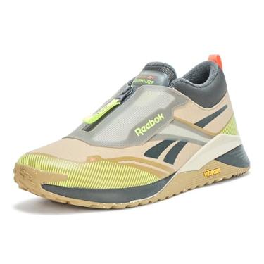 Imagem de Reebok Tênis de inverno unissex Nano X4 Adventure, Cogumelo/Cinza 6/Limão digital, 7.5 Women/6 Men
