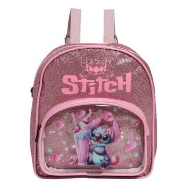 Imagem de Mochila Costas Stitch Bolsa Pequena Passeio Criança Adulto - Plike