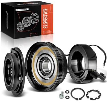Imagem de A-Premium Kit de embreagem de compressor de ar condicionado compatível com Kia Sportage 2009-2010 e Hyundai Tucson 2008, 2.0L
