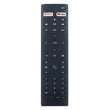 Imagem de RM-C3329 Ajuste remoto substituído para Smart TV Konka 4K UHD Android 32H31A 40H33A 43U55A 50Q75A 50U55A 55Q75A 55U55A 65Q75A 65U55A 75Q75A 75U55A 75U55A