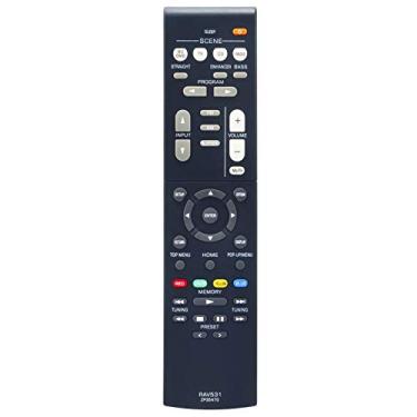 Imagem de Controle remoto de substituição RAV531 ZP35470 para receptor Yamaha AV HTR-3068 HTR-4068 RX-V379 RX-V379BL RX-V381 RX-V381BL RX-V479 RX-V579 TSR-5790 TSR-5790 BL BL YHT-3920BL YHT-3920UBL YHT-4920BL YHT-4920UBL