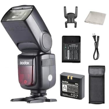 Imagem de Godox Flash Speedlite Ving V860II-S 2.4G HSS 1/8000 TTL Li-on Battery V860II para câmera Sony A7 A7R A7S A7II A7RII A58 A99 A6000 A6300