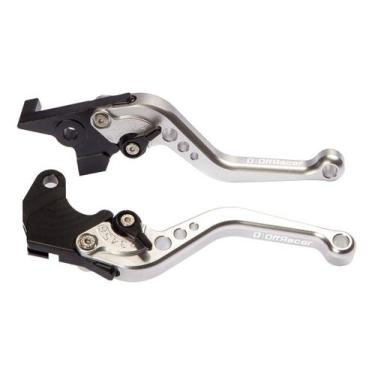 Imagem de Par Manete Esportivo Curto Honda CB 500 99 A 2004 - Off Racer, Prata