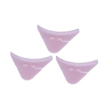 Imagem de ＫＬＫＣＭＳ 3x Tampa de Bico para Chaleira Elétrica Triângulo Boca Plana Peças de Reposição Apito Substituição de Chaleiras de Água de Qualidade Alimentar Tampa, Rosa