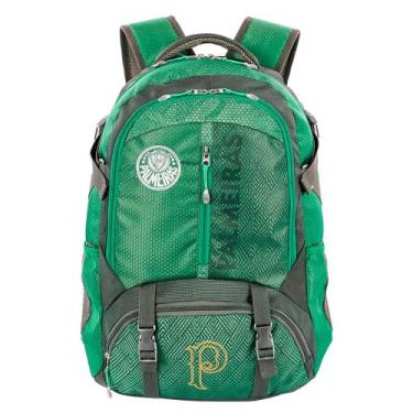 Imagem de Mochila Palmeiras Licenciada 2 Compartimentos Porta Tênis - Sestini