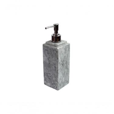 Imagem de Porta Sabonete Líquido Dispenser Em Pedra Sabão Prata 22X7Cm - INDUSTR