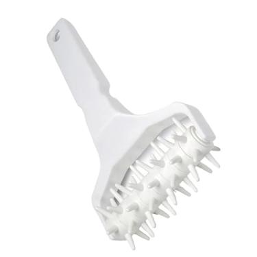 Imagem de Perfurador Profissional de Pizza, Ferramenta de Ancoragem de Pizza, Rolo Furador Marcador de Massas Plastico 17x11,5cm