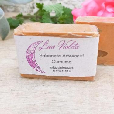 Imagem de Sabonete artesanal curcuma - Lua Violeta Saboaria 