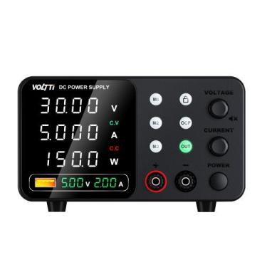 Imagem de Fonte de Alimentação de Bancada 32V 5A OCP Memória USB Voltti TPS C305