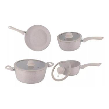 Imagem de Jogo 4 Panelas Linha Viena Indução Ceramica Antiaderente - Rio Home