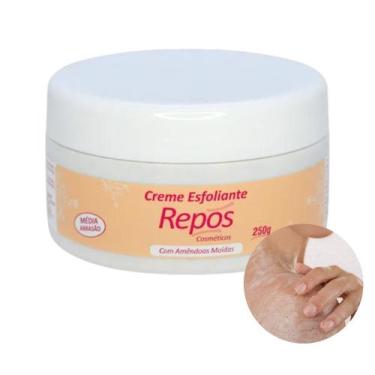 Imagem de Creme Esfoliante Corporal com Amêndoas Moídas Média Abrasão 250g Repos
