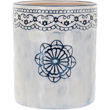 Imagem de Cachepô Cerâmica Azul