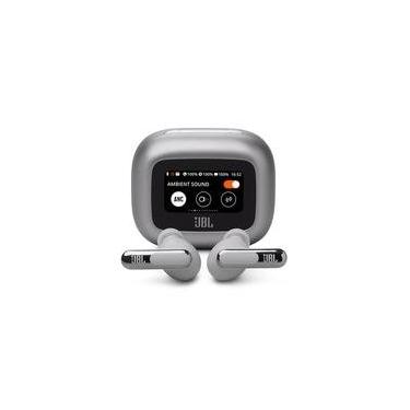 Imagem de Fone de Ouvido JBL Live BEAM 3, Bluetooth, Cancelamento de Ruído, Prata - 28913777