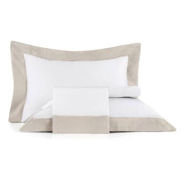 Imagem de Jogo De Cama Queen 4 Peças Altenburg Cetim 300 Fios