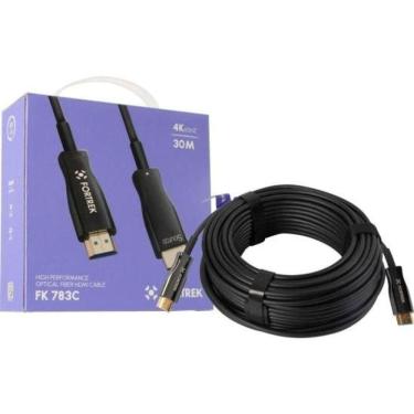 Imagem de Cabo Hdmi Fibra óptica 4k Fk 783c 30m Fortrek [f002]