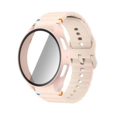 Imagem de Pulseira de Silicone com Protetor de Tela para Samsung Galaxy Watch 7 