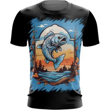 Imagem de Camiseta Dryfit Pesca Esportiva Peixes Azul Paz 4 - Kasubeck Store®, B