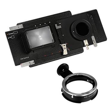 Imagem de Vizelex RhinoCam para câmeras MILC Fujifilm X-Mount (como Fuji X-Pro1, X-E2, X-T1) com adaptador de lente Mamiya 645 (M645) - para costura de deslocamento 645 tamanho e imagens panorâmicas