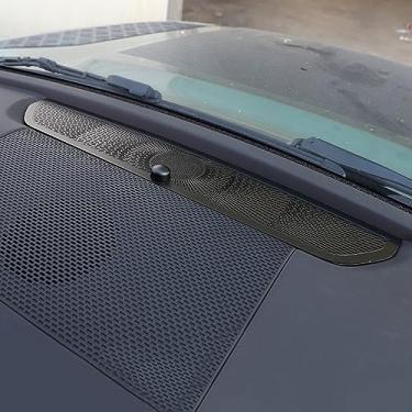 Imagem de Tira de saída de ar para painéis de liga de alumínio, capa de instrumento de controle central de carro guarnição modificação interior para Land Rover Defender 90 110 2020-2024 LHD acessório de decoração de carro