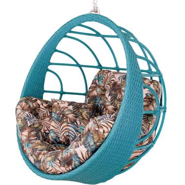 Imagem de Balanço Ninho Suspenso Hungria em Alumínio e Fibra sintética - Teto, Jardim, Área