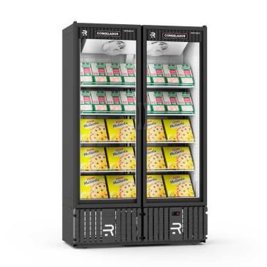 Imagem de Visa Cooler Congelados 2 Portas Preto VCCO2P 220V - Refrimate