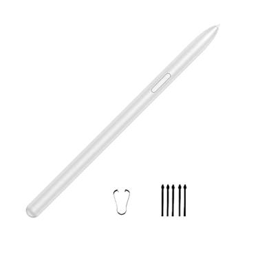 Imagem de Caneta Mystic Silver Galaxy Tab S7 FE para Samsung Galaxy Tab S7 FE S Caneta Stylus de substituição + 5 pontas grátis para Samsung Galaxy Tab S7 FE Stylus S Pen