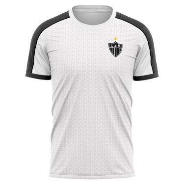 Imagem de Camiseta Braziline Dawn Clube Atlético Mineiro Infantil - Branco-Unissex
