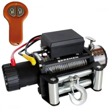 Imagem de Guincho Elétrico 5 TON e Controle Remoto 12V Sem Fio BREMEN