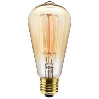 Imagem de Lâmpada Filamento Carbono St64 40W 220V 2000K Yo - Elgin