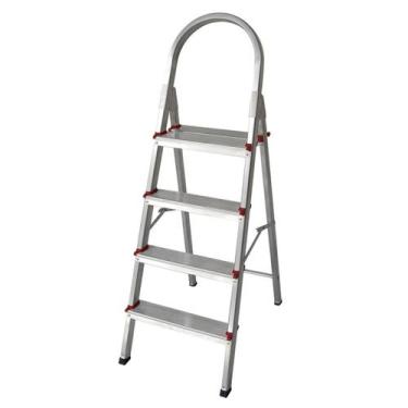 Imagem de Escada de Alumínio 4 Degraus New Star Art Factory
