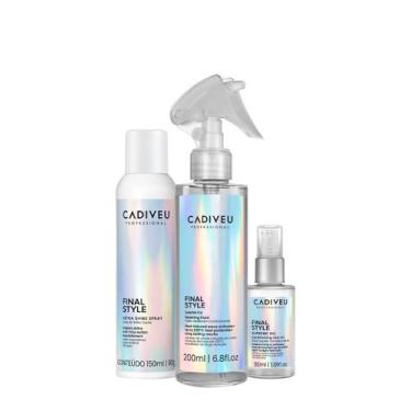 Imagem de Kit Cadiveu Professional Final Style Supreme Óleo Fluido e Spray Brilh