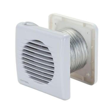 Imagem de Kit Exaustor Banheiro Veneziana Ventilador Axial 100mm 220v - Ventisol