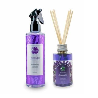 Imagem de Kit Aromatizador de Ambientes Lavanda + Home Spray 200 ml - Pantanal A