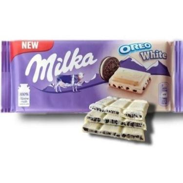 Imagem de Chocolate Milka Oreo White 100g