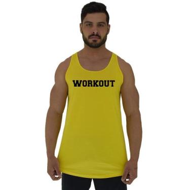Imagem de Regata Longline Estampada Masculina MXD Conceito Workout, Masculino, A