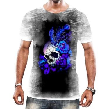 Imagem de Camiseta Camisa Arte Tumblr Esqueletos Caveira Ossos Moda 6 - Enjoy Sh