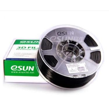 Imagem de Impressão 3D  Filamento ESUN ABS - 1,75mm- cor preto - rolo 1kg