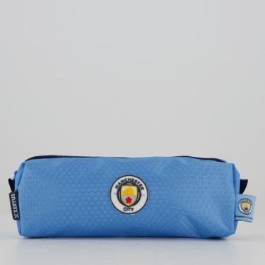 Imagem de Estojo Manchester City Esportivo Simples Azul - Xeryus, Único