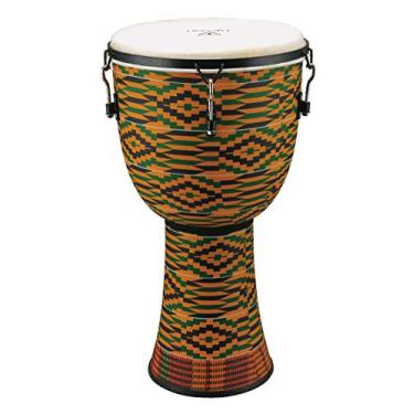 Imagem de Tycoon Percussion TFJ 12K 12 teclas sintonizadas de fibra de vidro Djembe Kente Finish (TFJ-12K)