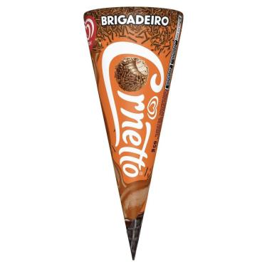 Imagem de Sorvete Brigadeiro Kibon Cornetto 65g
