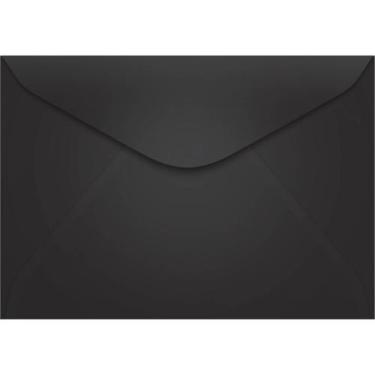 Imagem de Envelope Carta TB11 Preto 114x162mm - Caixa com 100 Unidades - Tilibra