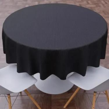 Imagem de Genérico, Toalha De Mesa Redonda Grande Para Jogos Baralho 1,60 Mts